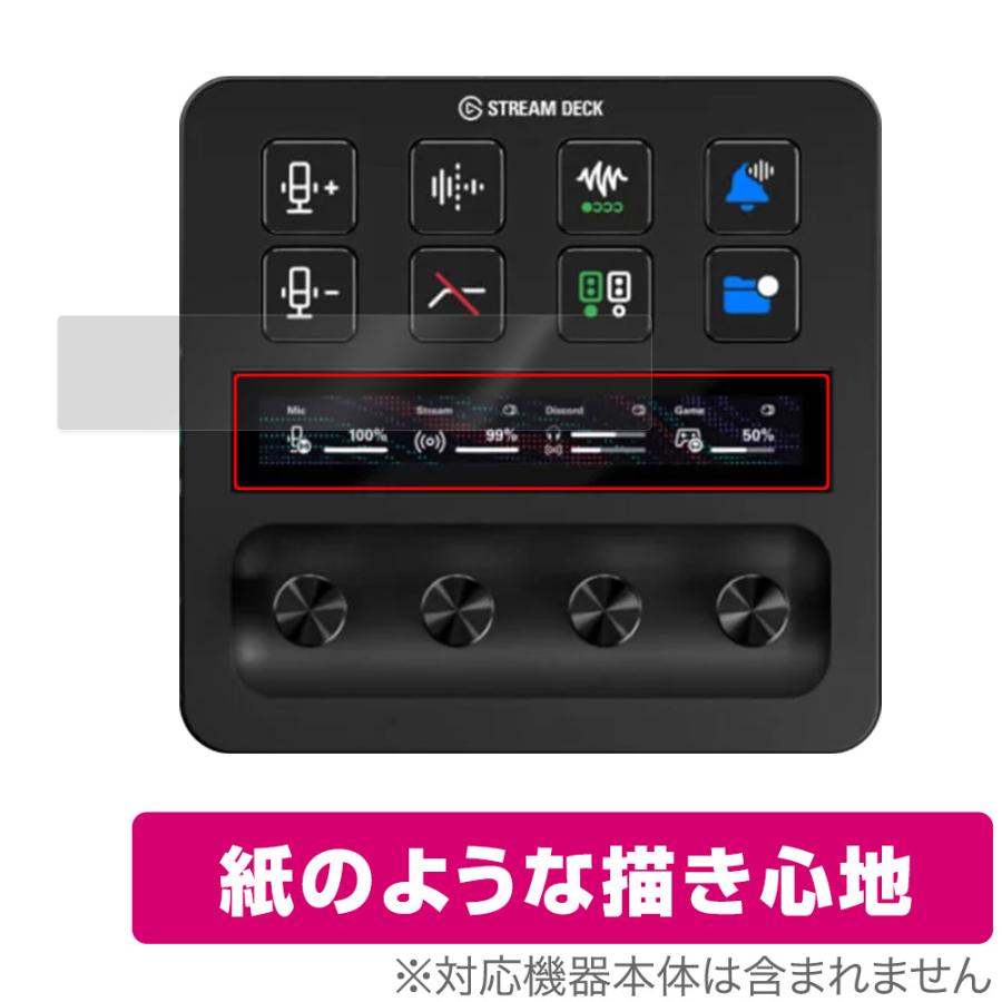Elgato Stream Deck + 保護シール付 ストリームデック ミヤビックス Elgato STREAM DECK + LCDタッチパネル用 保護 フィルム
