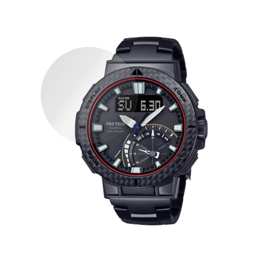 CASIO PRO TREK PRW-73X / PRW-73XT 保護 フィルム OverLay 9H Brilliant カシオ プロトレック PRW73X PRW73XT 9H 高硬度 透明 高光沢｜film-visavis｜16