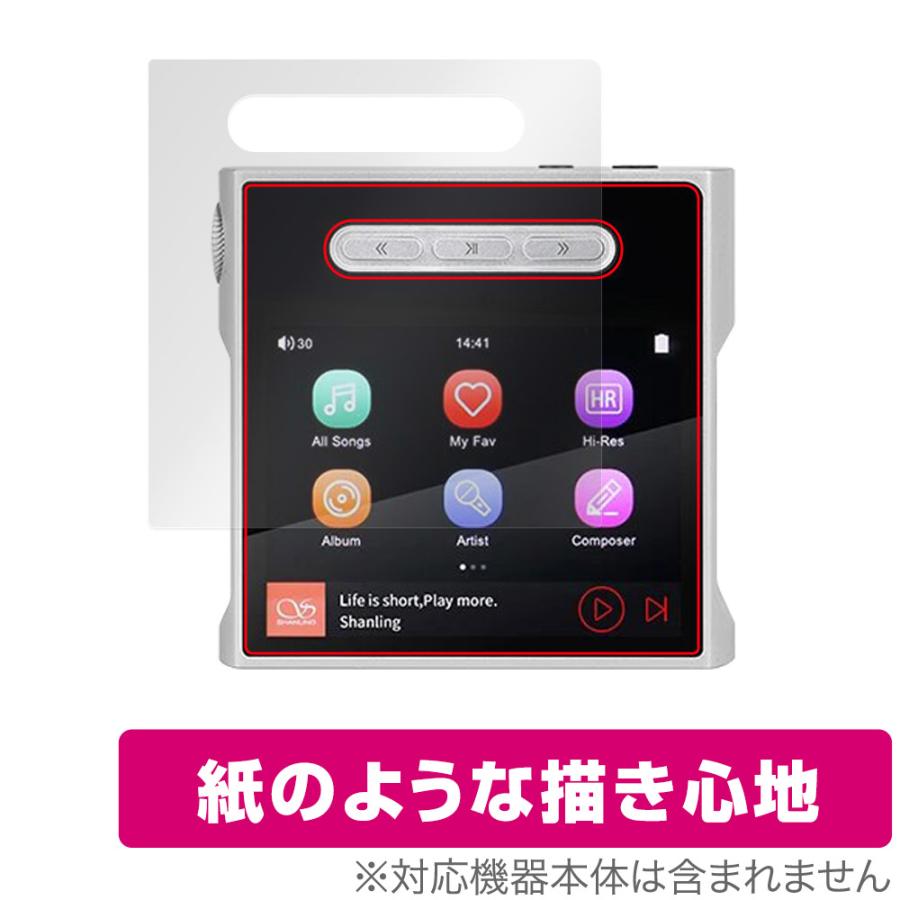 SHANLING M1s 保護 フィルム OverLay Paper for シャンリン M1s 書き味 
