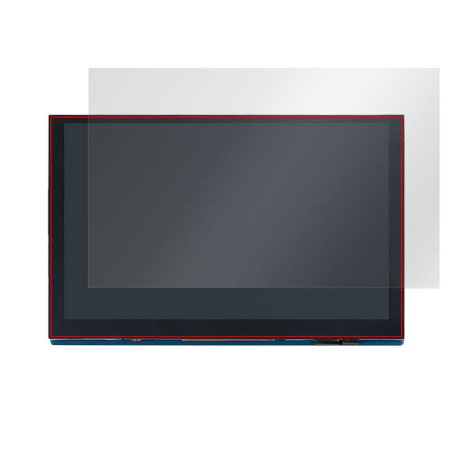 Raspberry Pi 5inch(800x480) DSI Display 保護 フィルム OverLay Magic ラズベリー パイ ラズパイ 液晶保護 傷修復 耐指紋 指紋防止｜film-visavis｜15