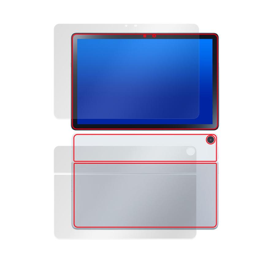 NEC LAVIE Tab T10d 表面 背面 フィルム OverLay 9H Plus ラヴィタブ タブレット用保護フィルム 表面・背面セット 9H 高硬度 反射防止｜film-visavis｜16