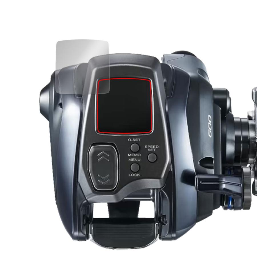 23-24 フォースマスター 600 保護 フィルム OverLay Eye Protector for SHIMANO 電動リール 液晶保護 目に優しい ブルーライトカット｜film-visavis｜15