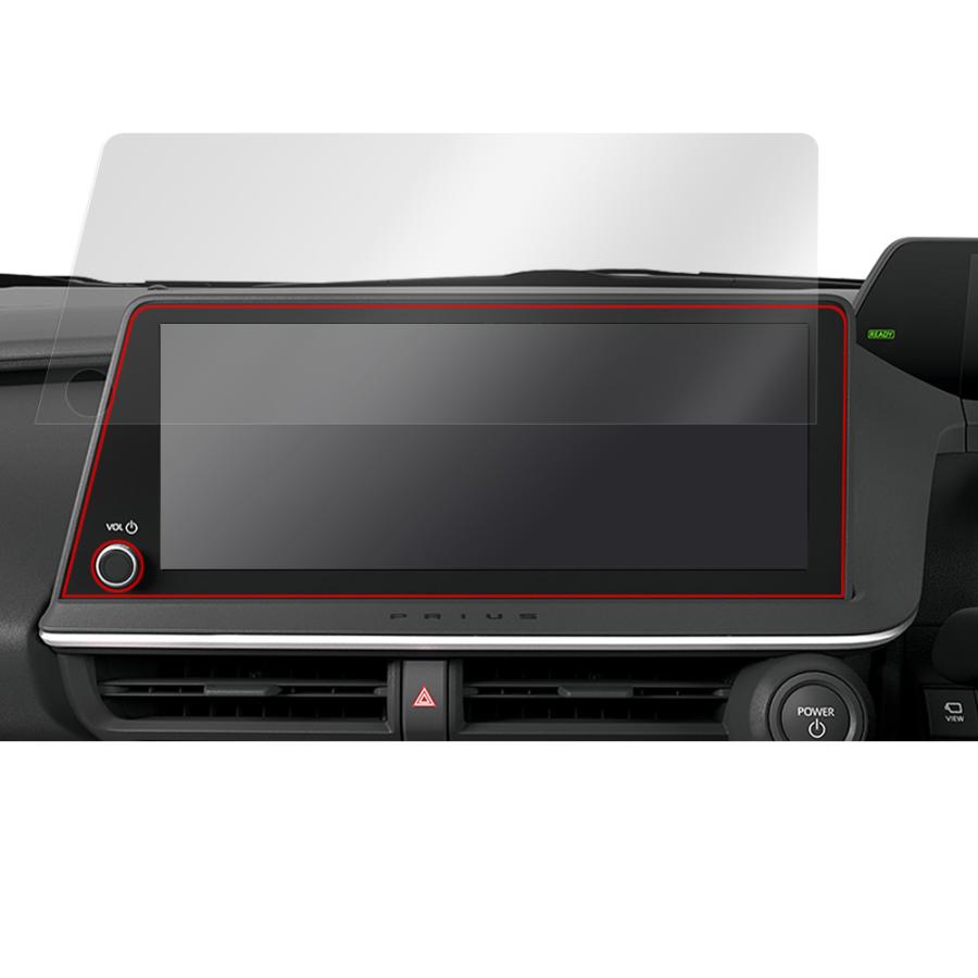 プリウス 60系 23/1〜 12.3インチ高精細HD ディスプレイオーディオ 保護フィルム OverLay Plus Lite 高精細液晶対応 アンチグレア 低反射｜film-visavis｜16