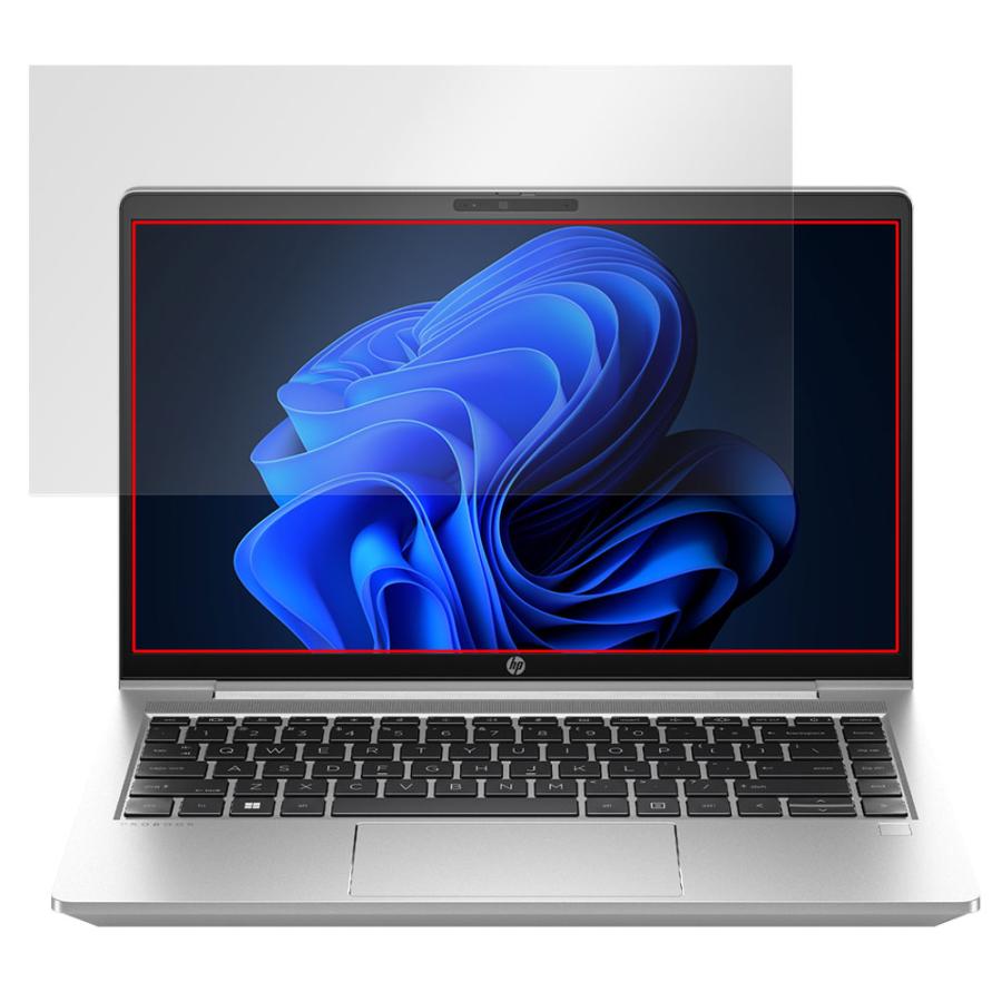 HP ProBook 445 G10 Notebook PC 保護 フィルム OverLay Eye Protector 9H ノートPC用保護フィルム 液晶保護 9H高硬度 ブルーライトカット｜film-visavis｜16