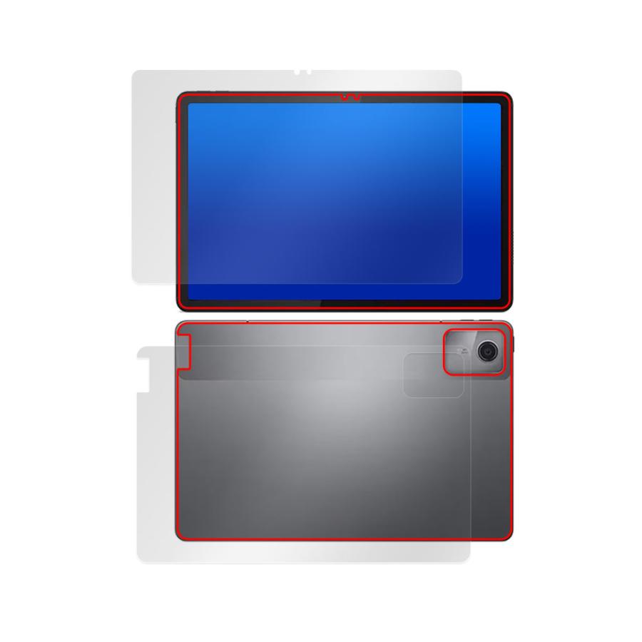 Lenovo Tab B11 用 表面 背面 セット 保護フィルム OverLay Brilliant レノボ Android タブレット用フィルム 指紋防止 高光沢｜film-visavis｜15