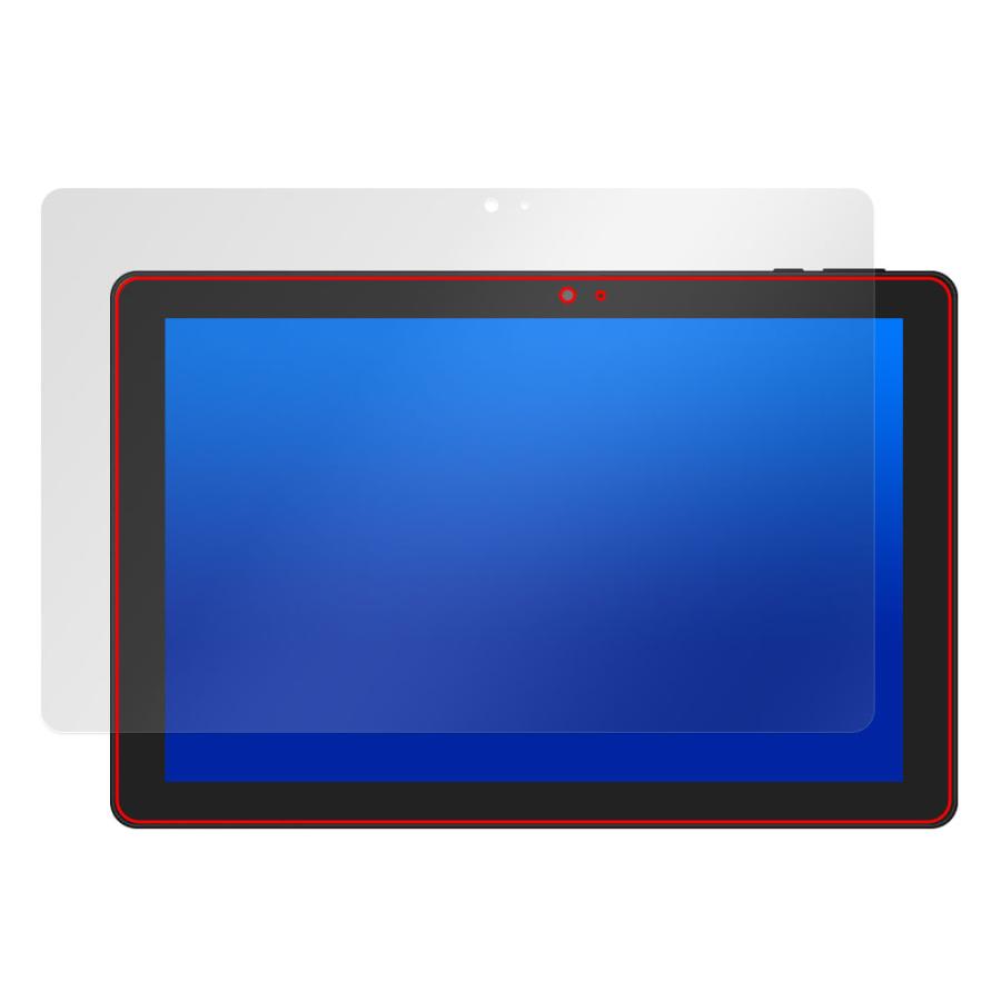 GM-JAPAN 10.1型 2in1 タブレットノートパソコン GLM-10-128 保護 フィルム OverLay 9H Brilliant 9H 高硬度 透明 高光沢｜film-visavis｜16