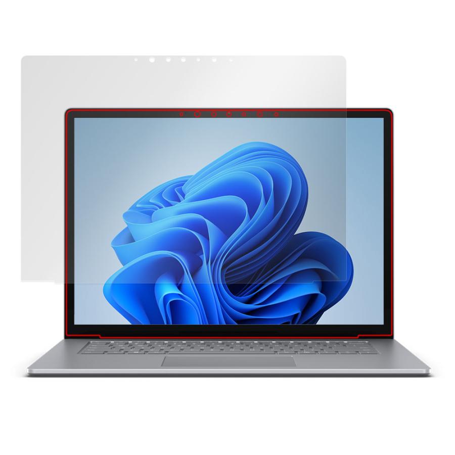 Surface Laptop 6 15 インチ 保護 フィルム OverLay Brilliant サーフェス ノートパソコン用保護フィルム 液晶保護 指紋防止 高光沢｜film-visavis｜15