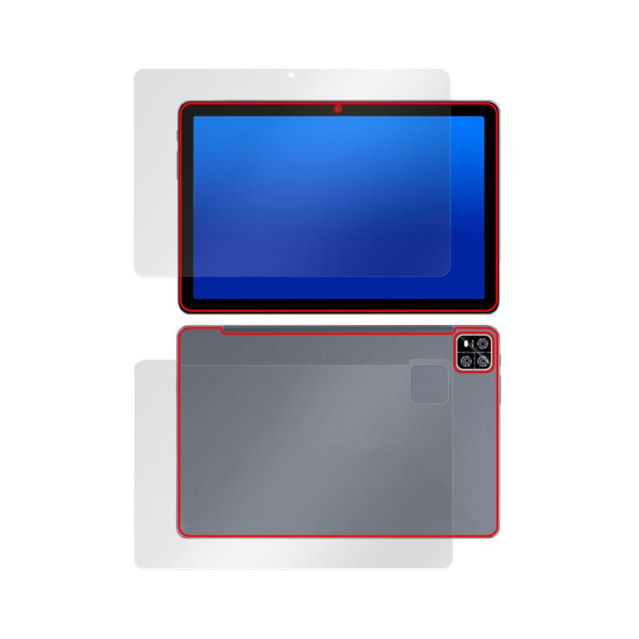 AAUW P60 表面 背面 フィルム OverLay Plus Premium for アーアユー タブレット 表面・背面セット アンチグレア 反射防止 高透過 指紋防止｜film-visavis｜16