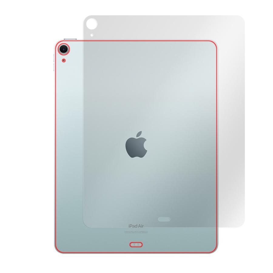 iPad Air 13インチ M2 2024 Wi-Fiモデル 背面 保護 フィルム OverLay 抗菌 Brilliant for アイパッド エア 抗菌 抗ウイルス 高光沢タイプ｜film-visavis｜16