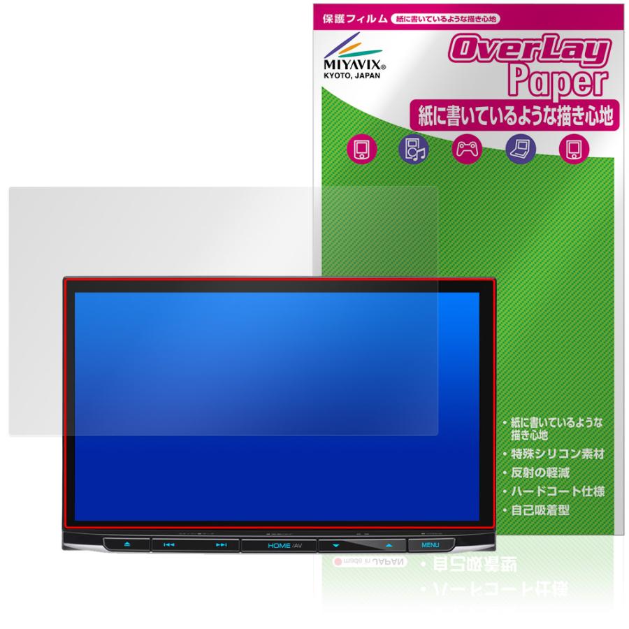 KENWOOD 彩速ナビ MDV-S811HDL 保護 フィルム OverLay Paper for