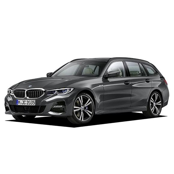 BMW3シリーズ ツーリングワゴン6L20系　6K20　2019.11〜高品質、高透明、高耐久断熱カット済みカーフィルム（スモーク）｜film