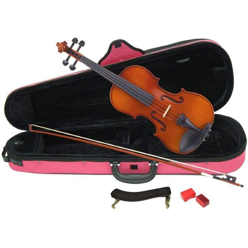 カルロジョルダーノ バイオリンセット VS-1C 1/4 ピンクケース | www