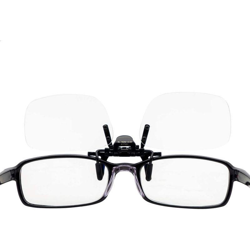 藤田光学 老眼鏡 クリップ式 2 0 度数 クリップアップ スクエア Sl 1m 2 00 Wszwt6fstx メガネ 老眼鏡 Www Elghoniemy Com
