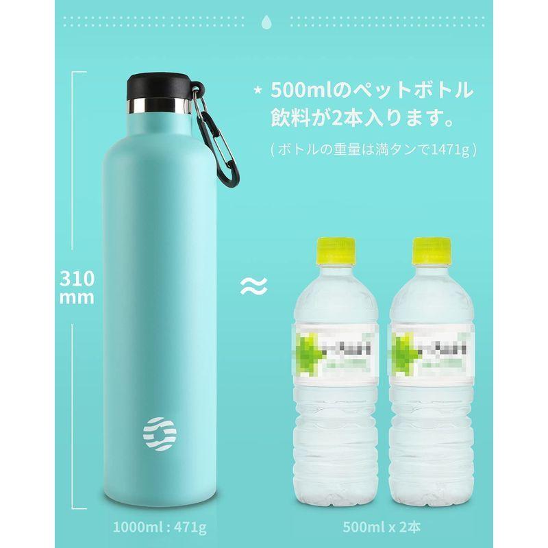 Fjbottle 水筒 1リットル 真空断熱 保温 保冷 第2世代 ステンレスボトル 直飲み スポーツボトル スポーツ飲料対応 水筒カバー Online Shop フィーロ 通販 Yahoo ショッピング