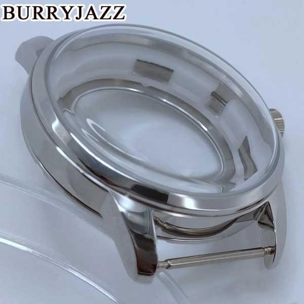 Burry帽子-シルバーステンレス製時計ケース、arched Glass、nh34、nh35、nh36、nh38、nh70、nh72ムーブメント、40mmに適合｜filotokyo｜04