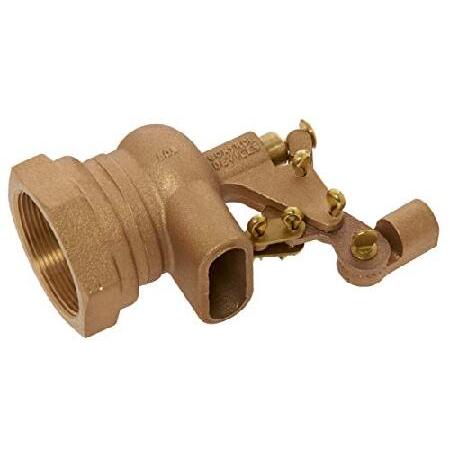 Robert　Manufacturing　R610　Free　Inlet　Female　85　x　180　Flow　Lever,　psi　Bob　Valve　Operating　Outlet,　Compound　Brass　gpm　Series　Pr　Float　Red　2&quot;　NPT　at　with