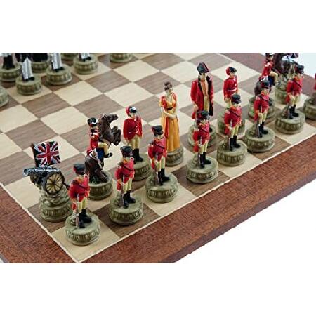 スペインのナポレオンとウェリントンの公爵チェスマン＆スチューヴェザントストリートチェスボード ボードゲーム