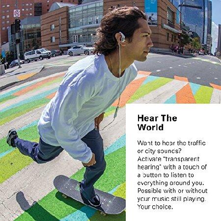Sennheiser AMBEO Smart Headset (iOS) - Active Noise Cancellation， Transparent Hearing and 3D Sound Recording 
