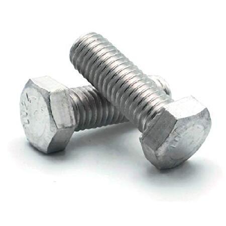 Aluminum　Hex　Bolts　Hex　Screws　25　Full　Cap　1-1　x　inch　QTY　16-18　Thread　16-18
