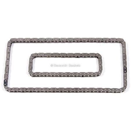 Domestic　Gaskets　DG-8614897074　Compatible　With　Replacement　KA24DE　For　2.4L　Fit　Frontier　Altima　DOHC　Xterra　98-04　Timing　Chain　Kit　Nissan