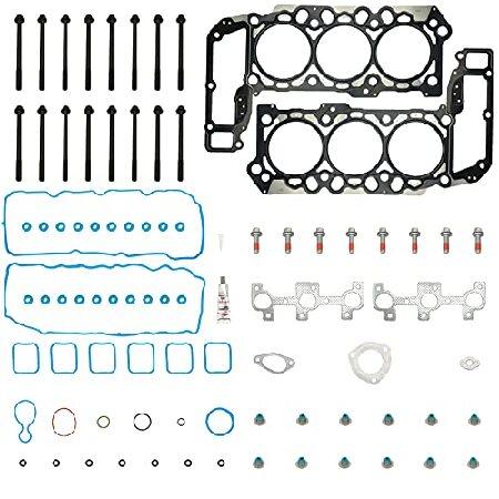 Engine　Replacement　Head　for　2006　2007　2005　Libert　with　Gasket　Dodge　for　1500　Bolts　Jeep　Dakota;　2005-2010　for　2011　2009　Durango　2012　2008　Set　Ram　2010