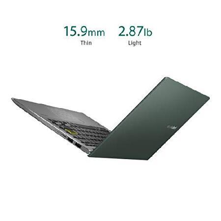 ASUS VivoBook S14 S435 Laptop, 14” FHD Display, Intel Evo Platform, i7-1165G7 CPU, 8GB RAM, 512GB PCIe SSD, Windows 11 Home, AI Noise-Cancellation, D