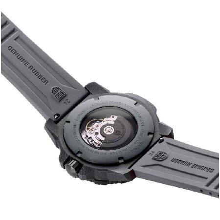 26【新品未使用】 Luminox XS.3862 メンズ マスターカーボンシール グレーラバーストラップウォッチ， ブラック， 自動巻き腕時計。 【2105403597】(74061円)