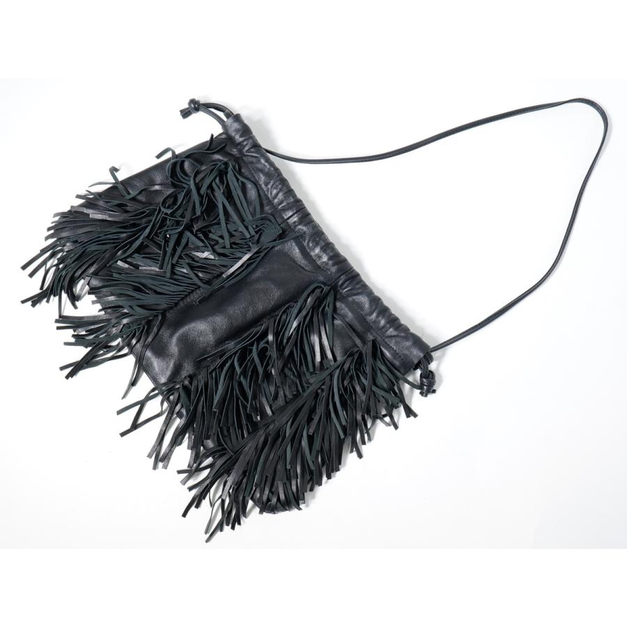 GOOD GRIEFグッドグリーフ 2021SS Lamb Leather Fringe Bagラムレザー  