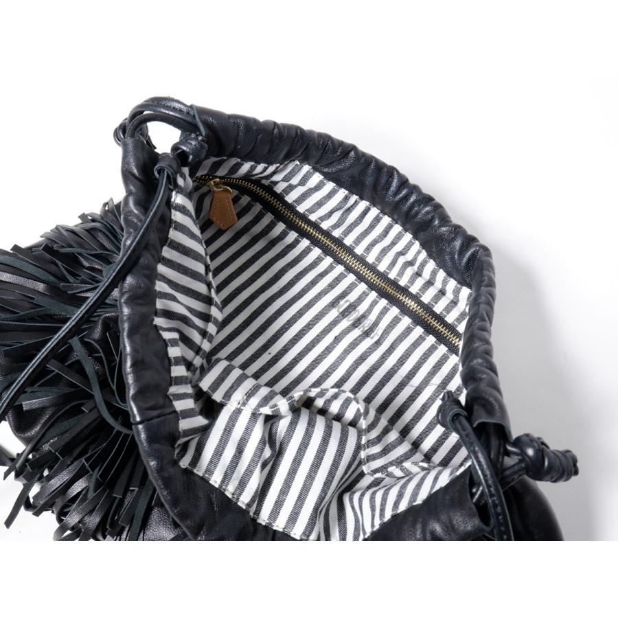 GOOD GRIEFグッドグリーフ 2021SS Lamb Leather Fringe Bagラムレザー  