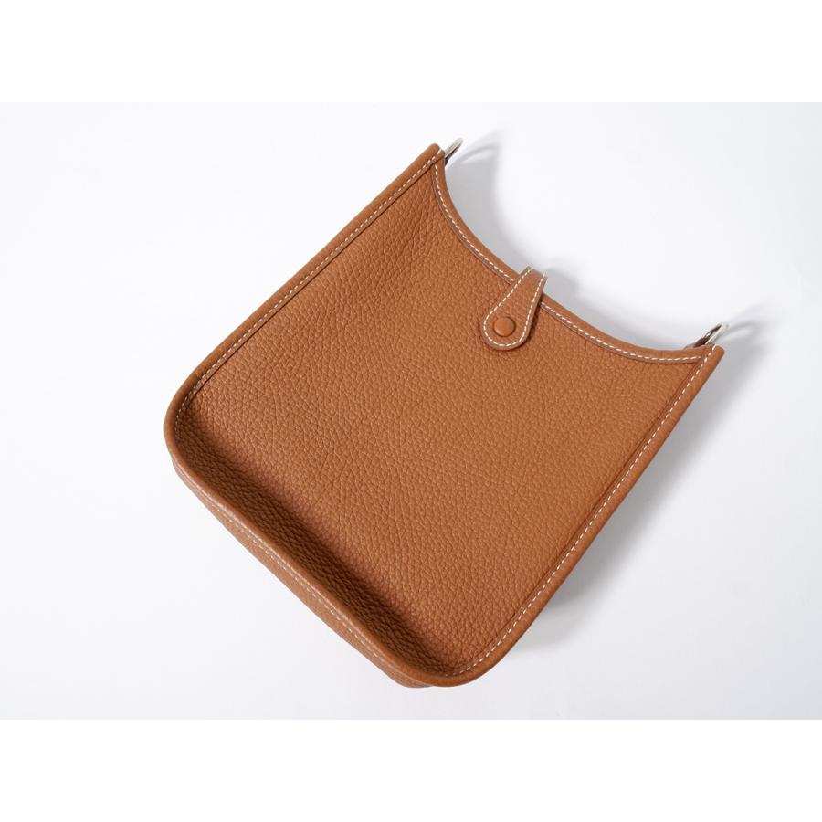 HERMES/エルメス エブリンTPM トリヨンクレマンス ゴールド シルバー