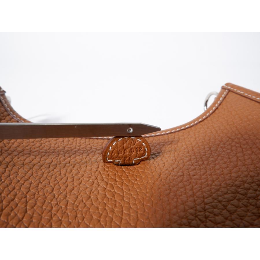 HERMES/エルメス エブリンTPM トリヨンクレマンス ゴールド シルバー
