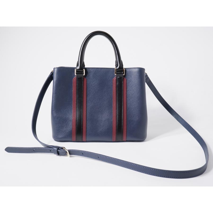Paul Smith（ポール・スミス） 2WAYショルダーレザーハンドバッグ