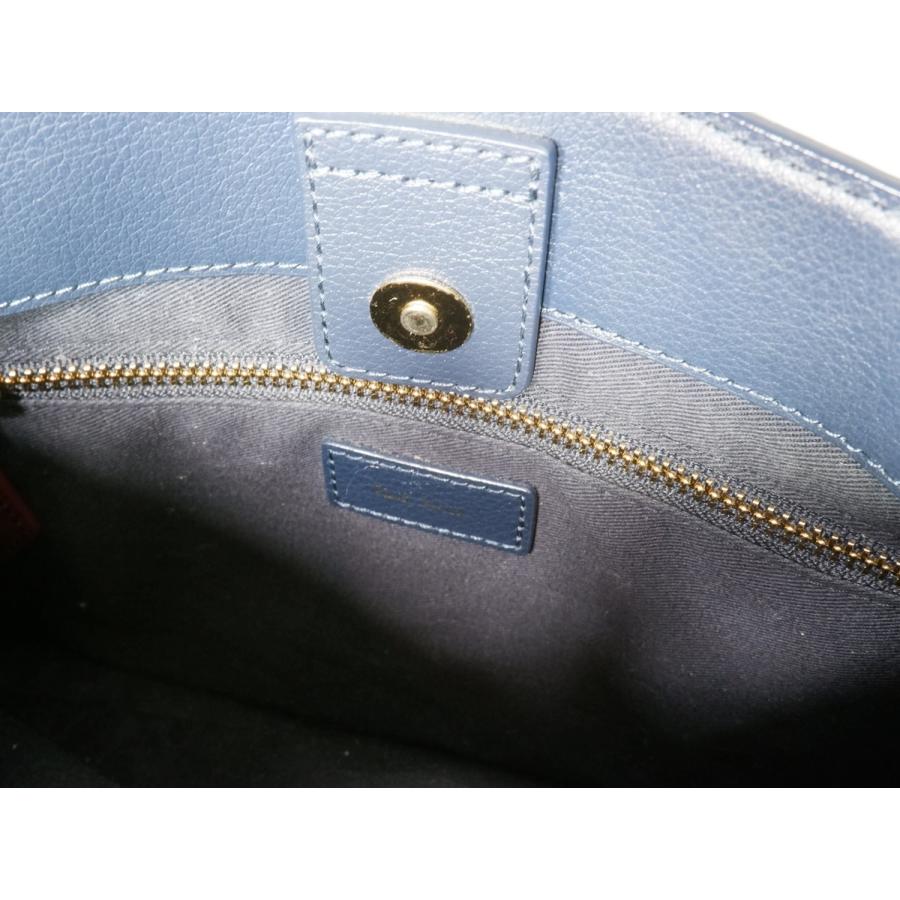 Paul Smith（ポール・スミス） 2WAYショルダーレザーハンドバッグ