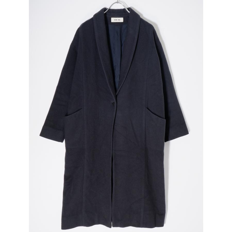 evam evaエヴァムエヴァ 2019AW wool wide coatウールワイド