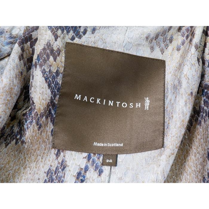 MACKINTOSHマッキントッシュ 英国製ウールカシミヤ Aラインステン