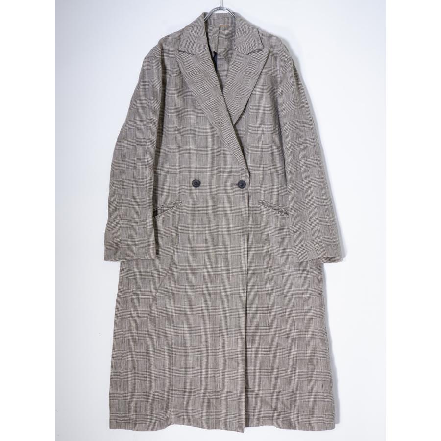 Deuxieme Classeドゥーズィエムクラス Glen Check Coatグレンチェック  