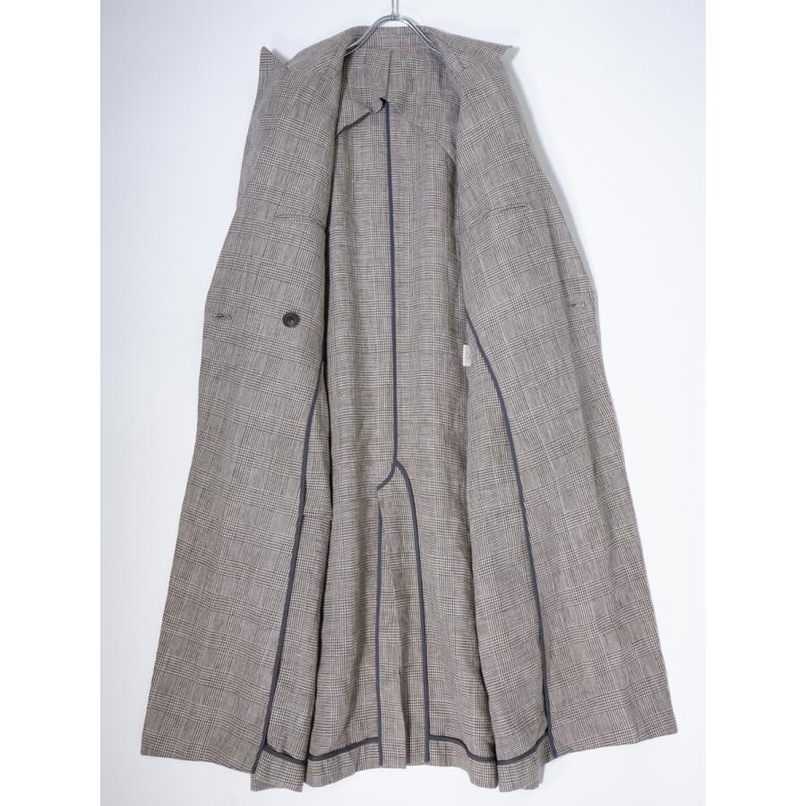 Deuxieme Classeドゥーズィエムクラス Glen Check Coatグレンチェック  