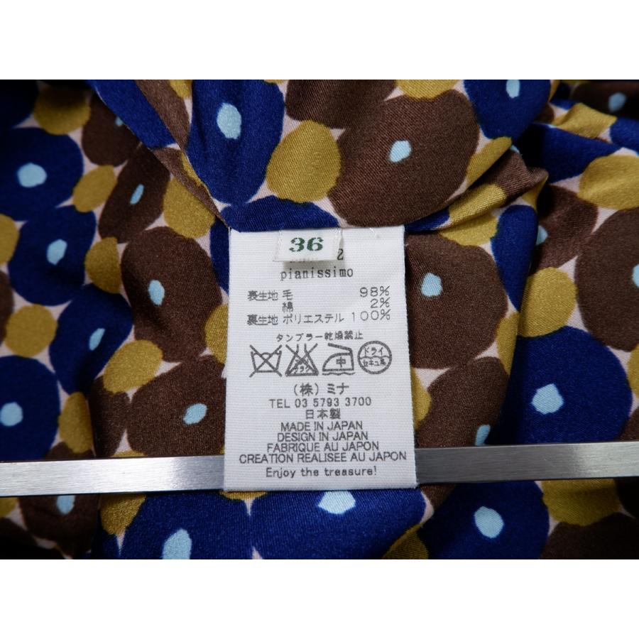 mina perhonenミナペルホネン pianissimo フーデッドウールメルトン