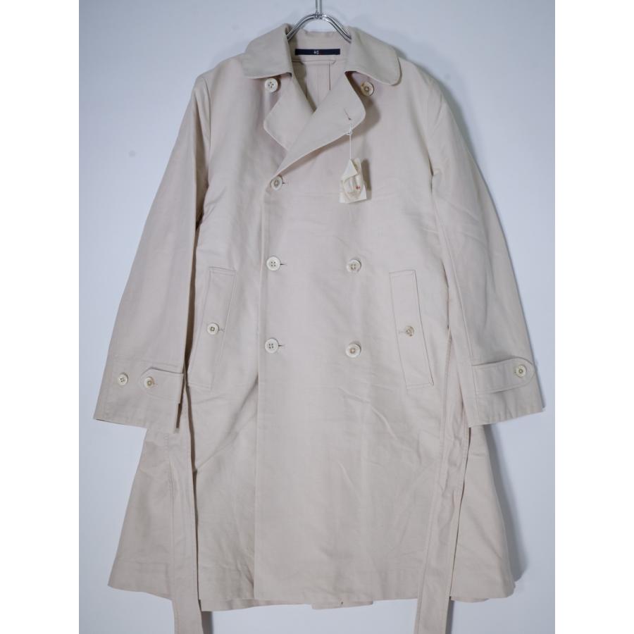 45R(45rpm 45アールピーエム) 高密度ギャバジンコットン トレンチ  