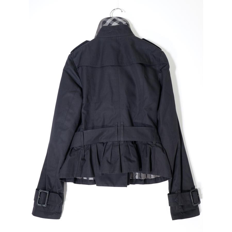 BURBERRY LONDON/バーバリー ロンドン 裏地チェック ペプラムショート  