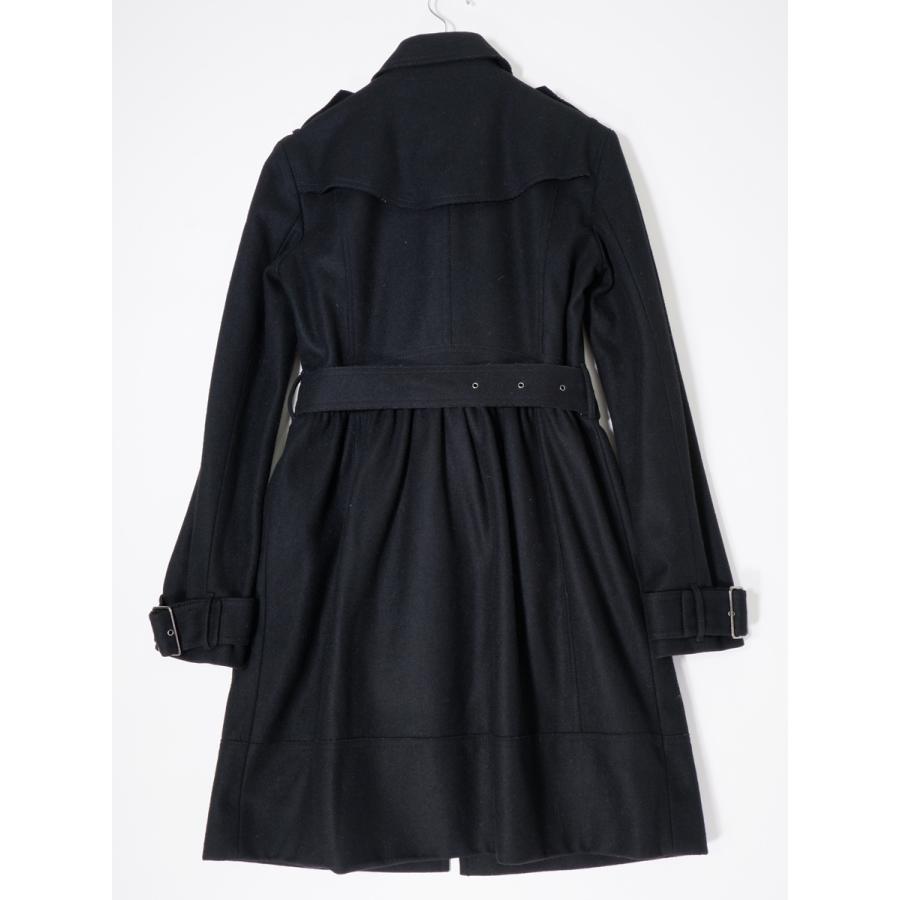 BURBERRY LONDONバーバリー ロンドン ウールメルトン ギャザー