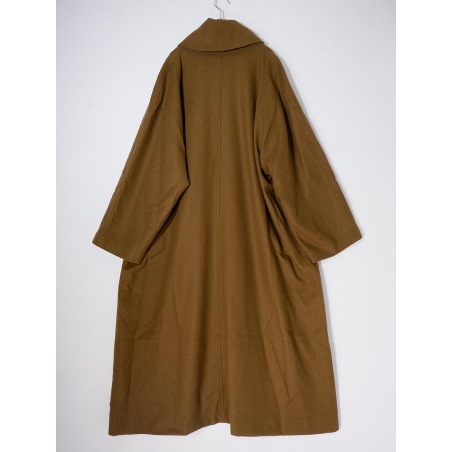 JURGEN LEHLヨーガンレール ウールアンゴラ ショールカラーコート【M