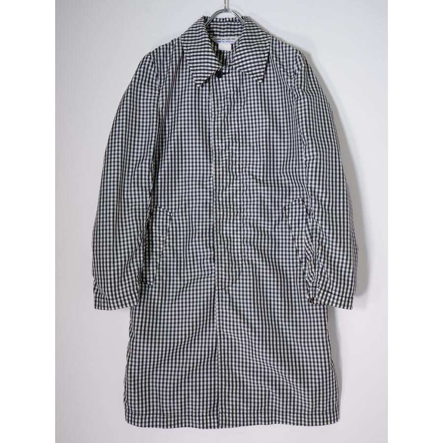 古着 コムデギャルソン ナイロンコート ギンガムチェック コムコム COMME des GARCONS GARCONSコムデギャルソン コムコム ギンガム