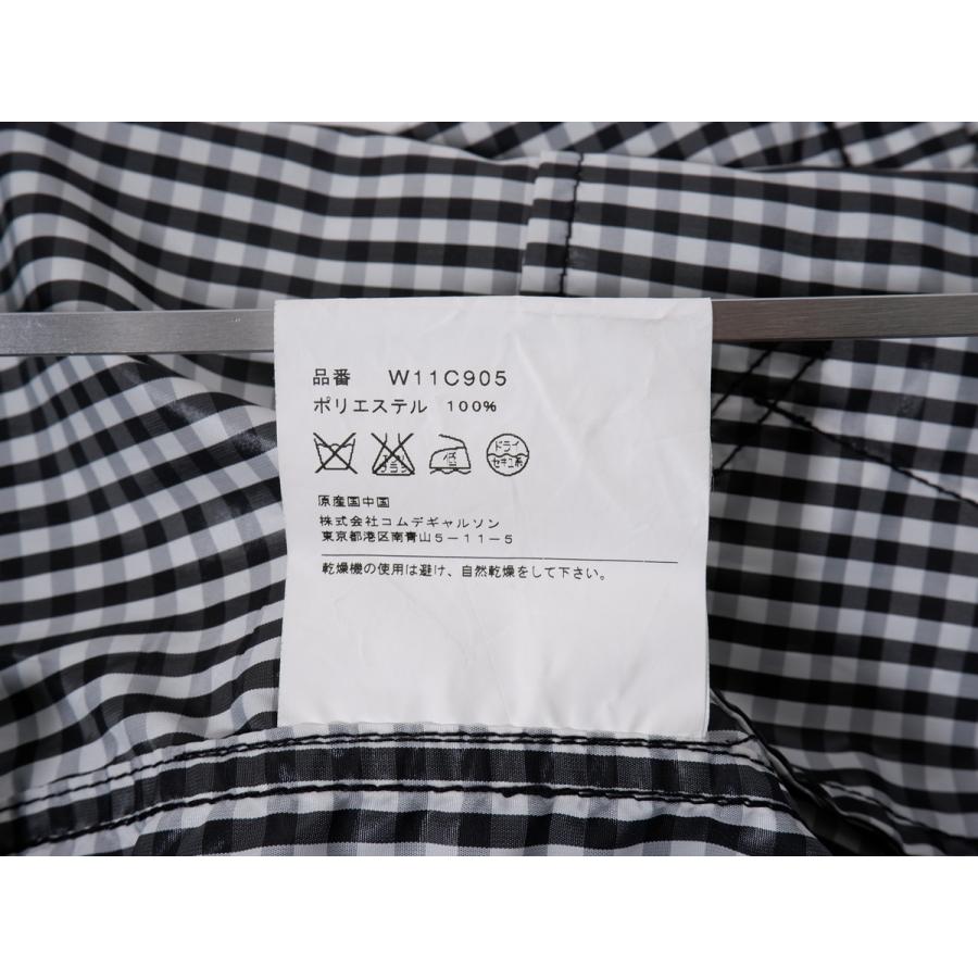 古着 コムデギャルソン ナイロンコート ギンガムチェック コムコム COMME des GARCONS GARCONSコムデギャルソン コムコム ギンガム