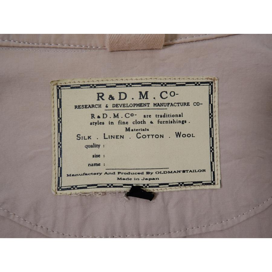 R&D.M.Co-オールドマンズテーラーOLDMAN'S TAILOR コットンミドル
