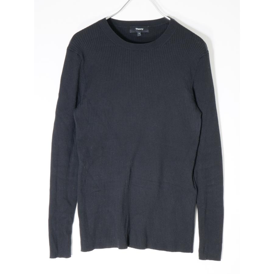 Theoryセオリー 2022SS Steady Cotton Crew NK Ribコットンクルー 