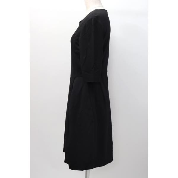 YOKO CHANヨーコチャン レーヨン混タックドレスワンピース[LOPA60144