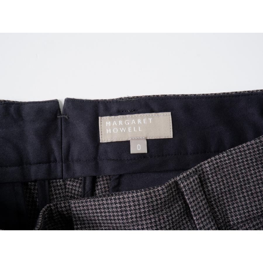 マーガレットハウエル フランネル チェックパンツ 【公式通販】