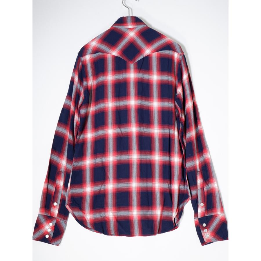 MADISON BLUEマディソンブルー WESTERN RAYON SHIRTS CHECK ウエスタン 