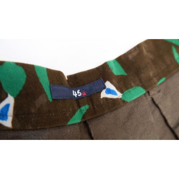 ▷希少45R 45rpm ライトモールスキン カラーリリープリントスカート